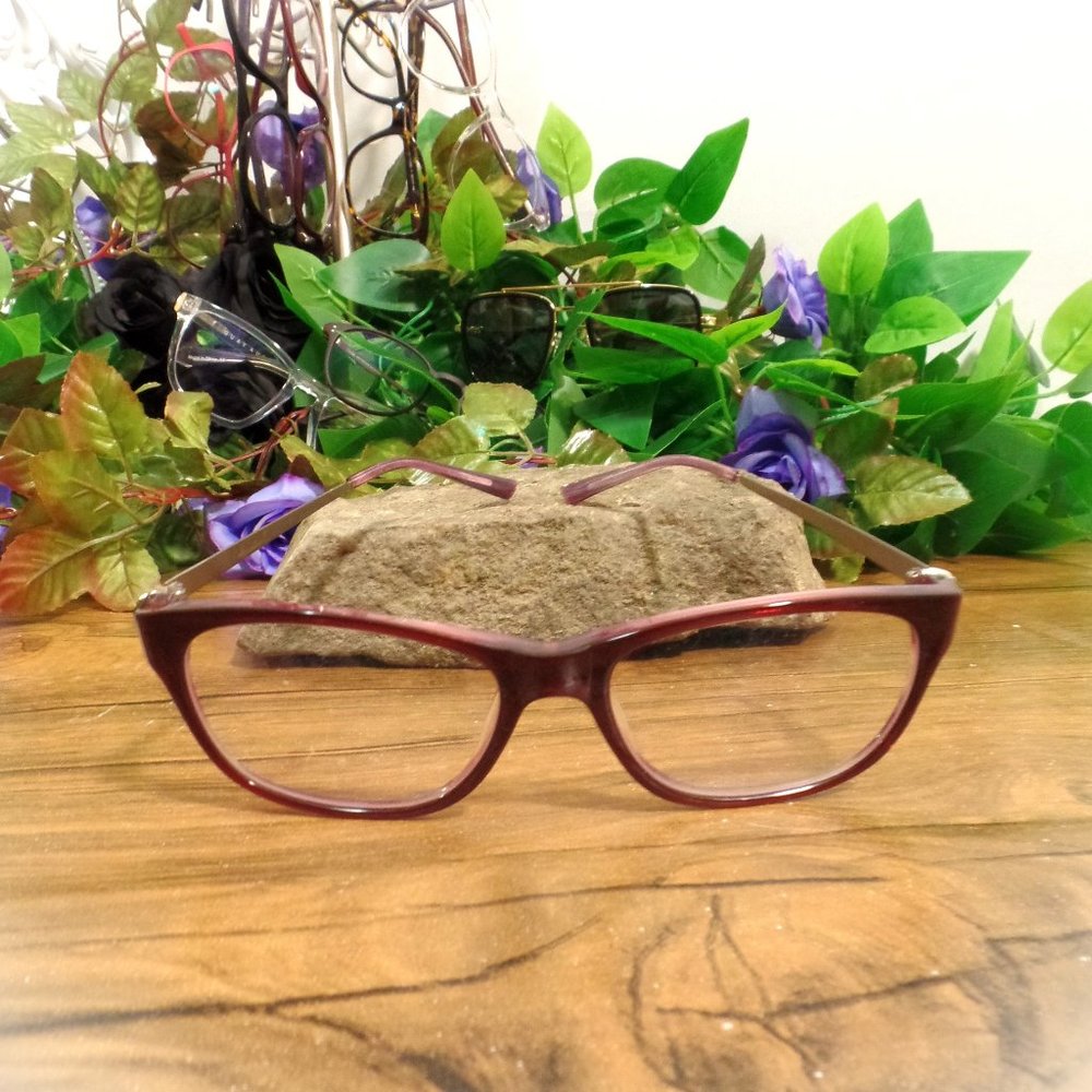 Amelia E. Glasses - Purple reading glasses